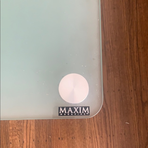 Frosted glass Maxim Magazine  Entertainment Center - Picture 2 of 3